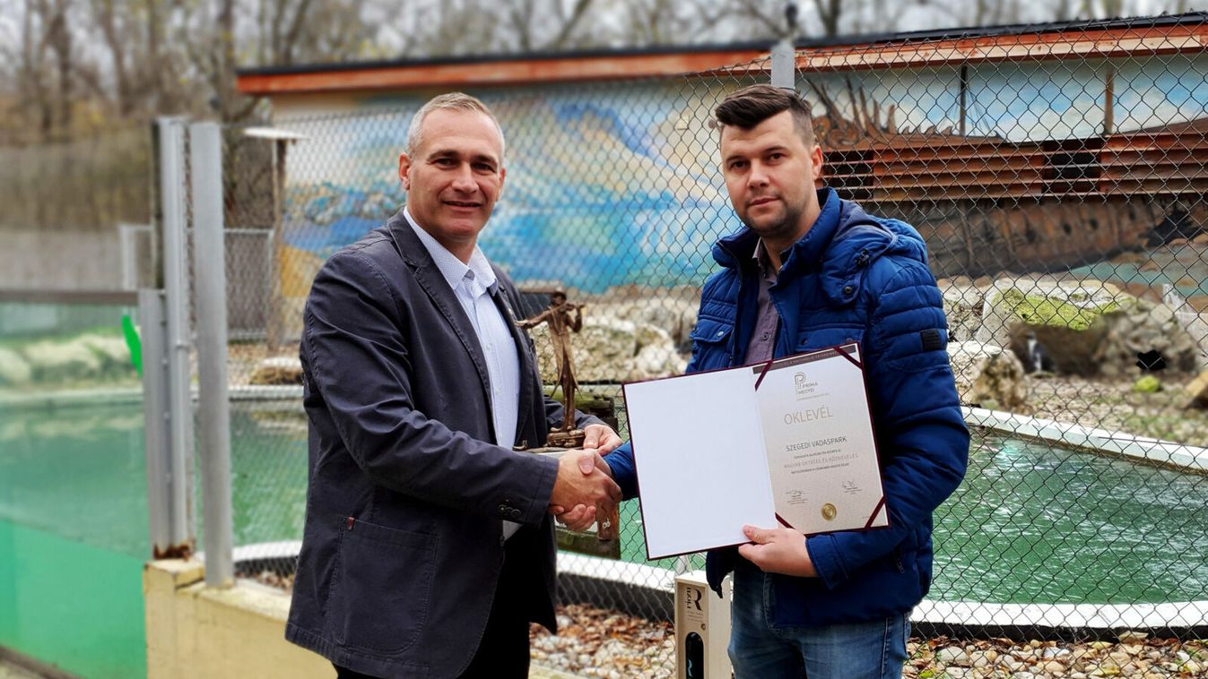 Megyei Prima-díjat kapott a Szegedi Vadaspark
