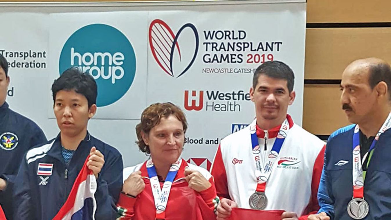 Szegedi páros lett bronzérmes a Szervátültetettek Világjátékán