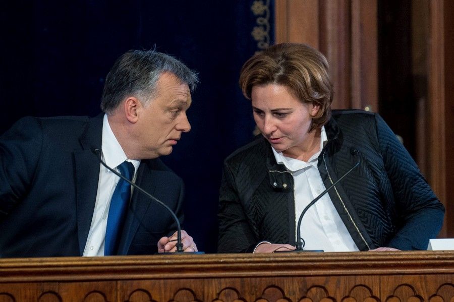 Orbán Viktor; Szemereyné Pataki Klaudia