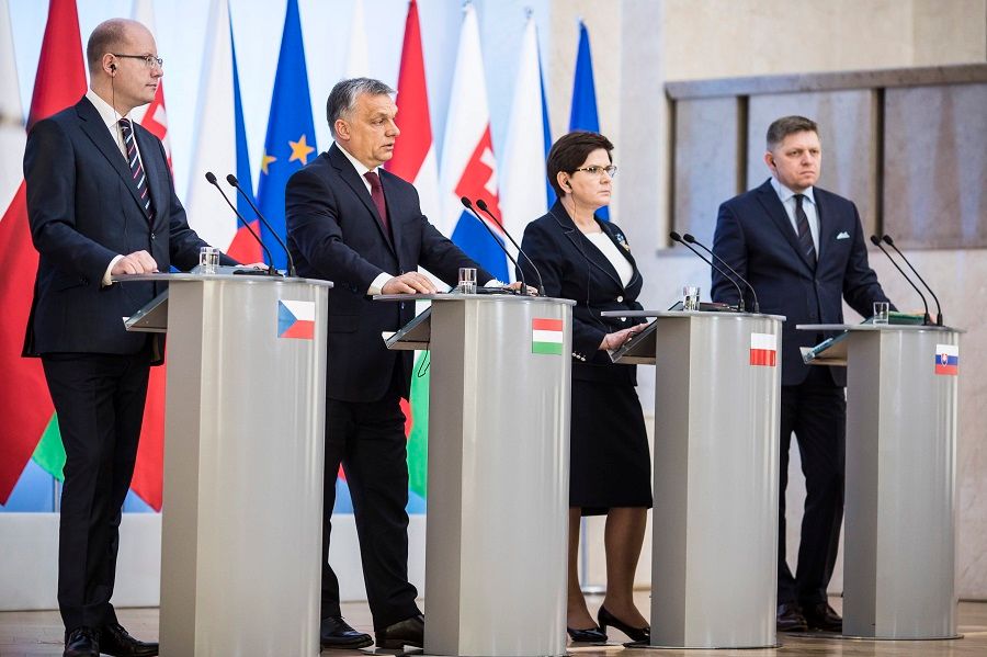 Orbán Viktor; SOBOTKA, Bohuslav; FICO, Robert; SZYDLO, Beata