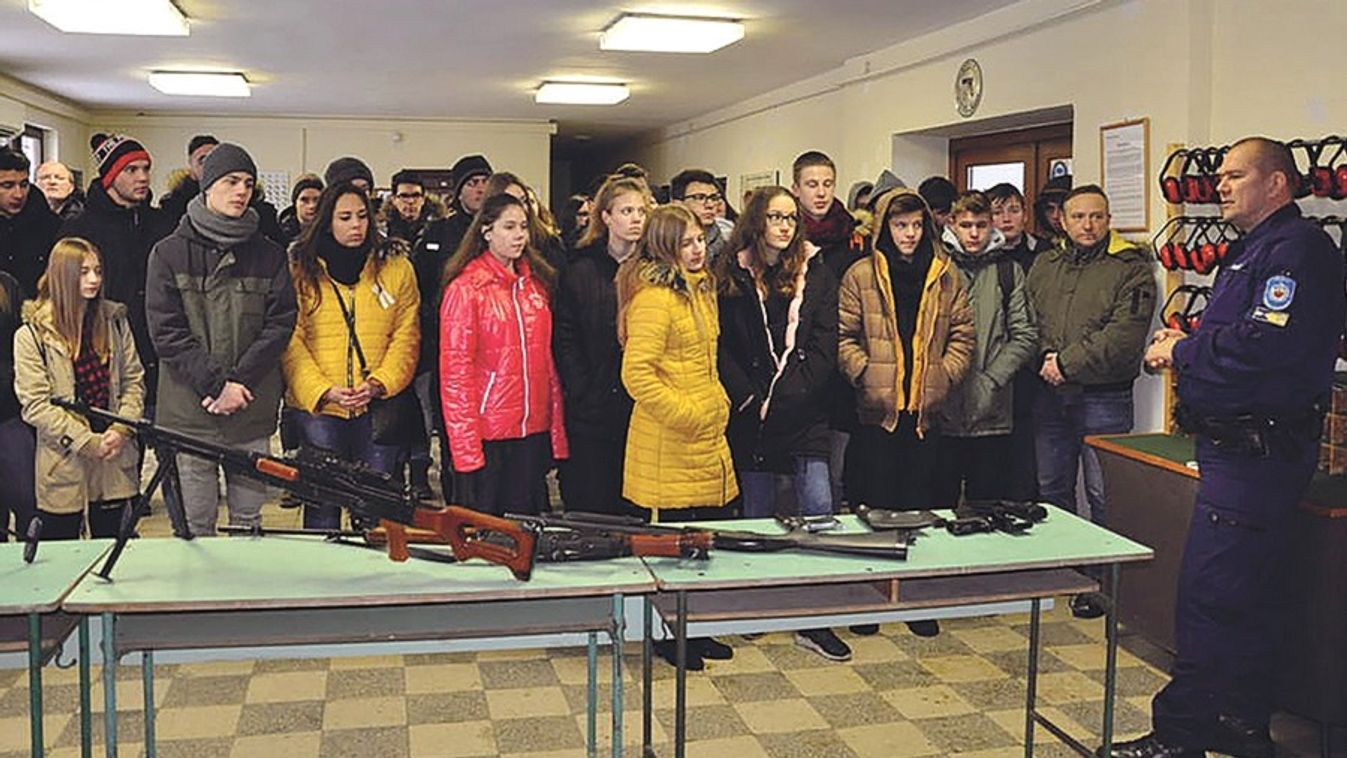 Sikeres nyílt napot tartottak a Szegedi Rendészeti Szakgimnáziumban