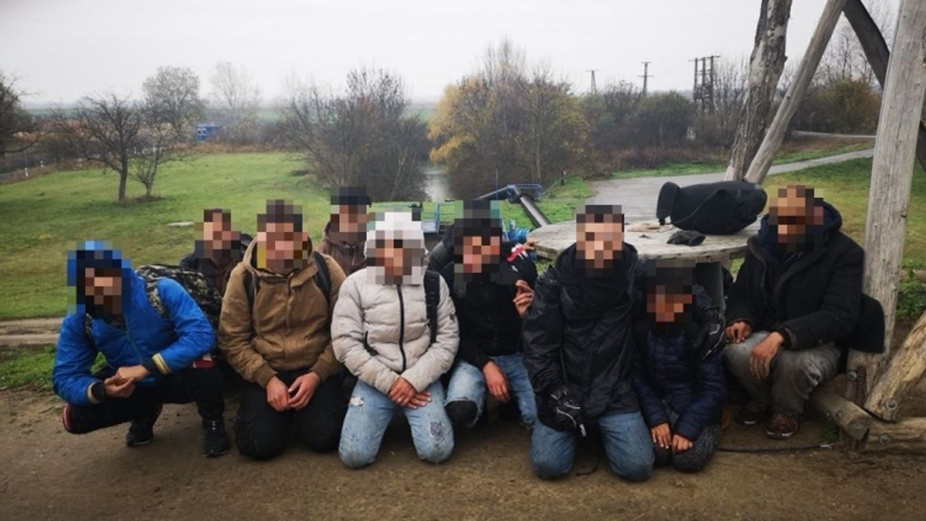 Tizenöt határsértőt tartóztattak fel Csongrádban
