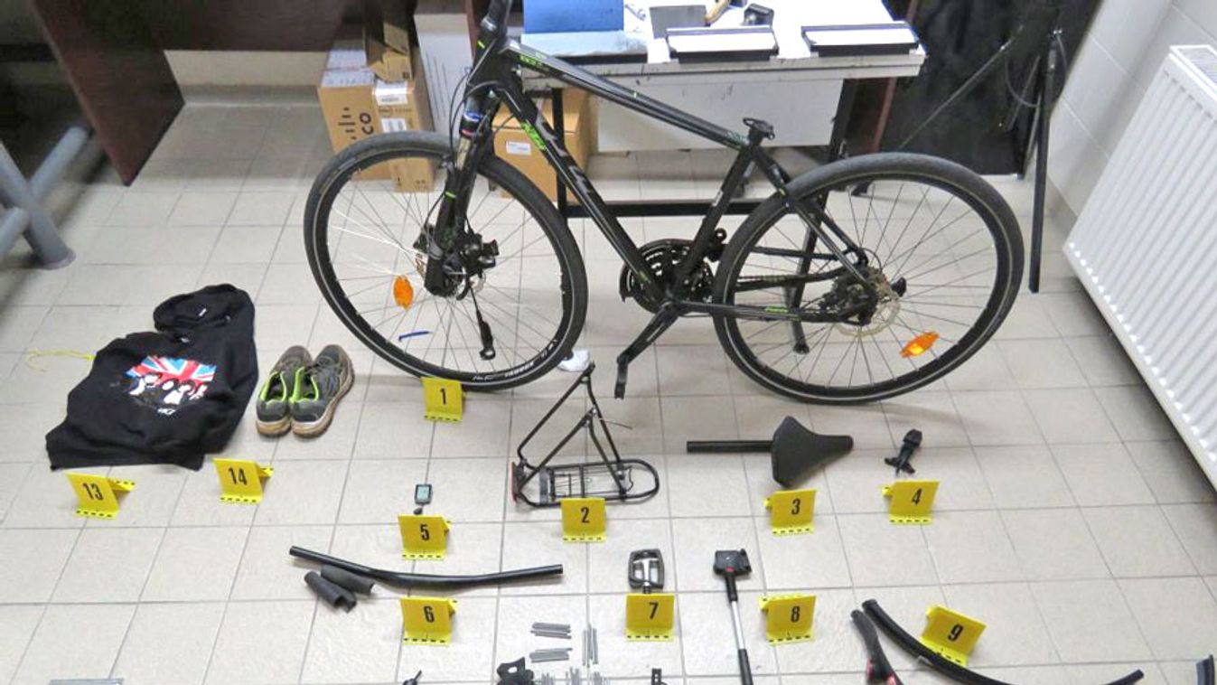 Eltekert a lopott kerékpárral a külföldi tolvaj Kisteleken