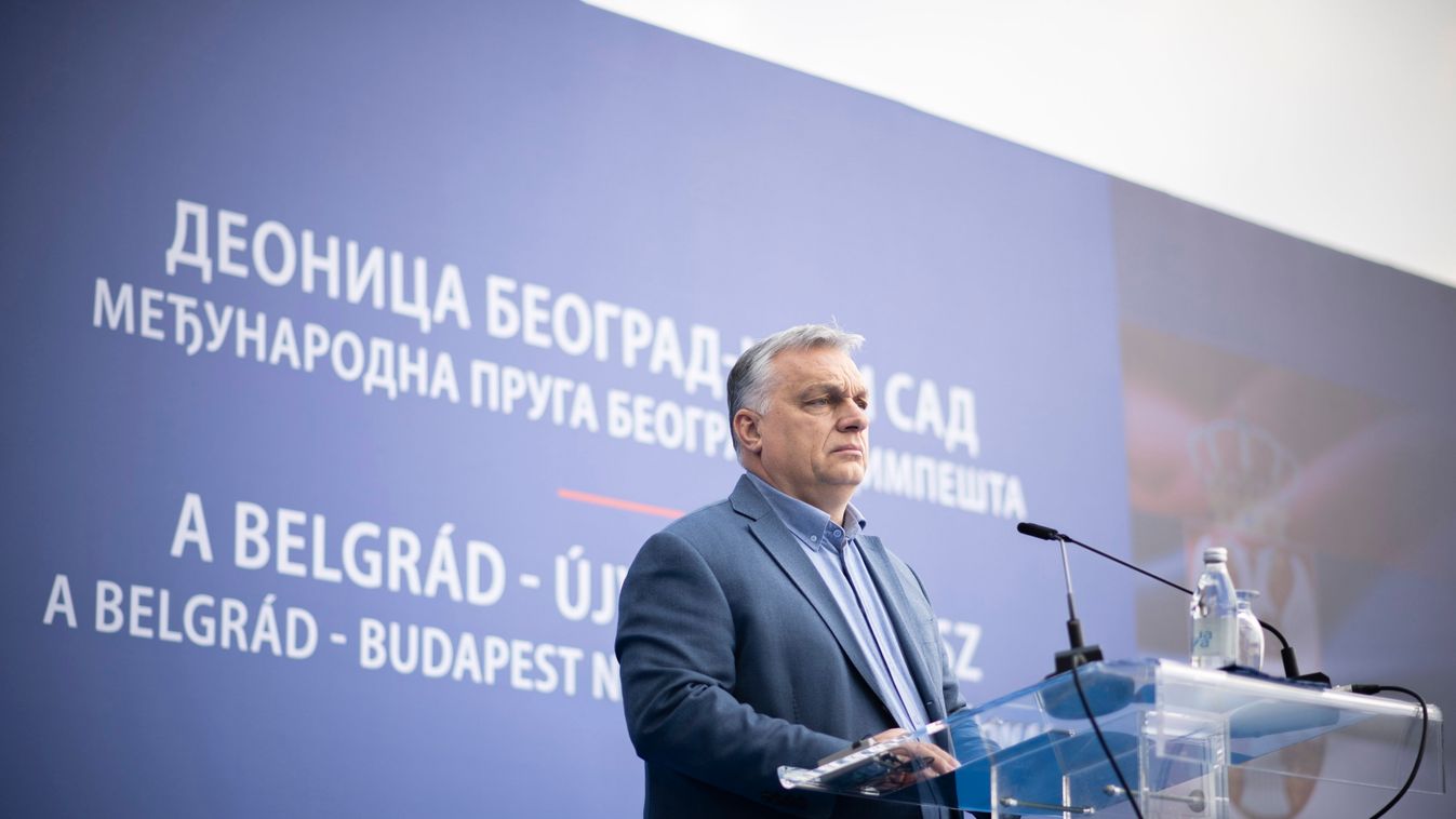 Orbán Viktor: Isten éltesse a szerb-magyar barátságot!