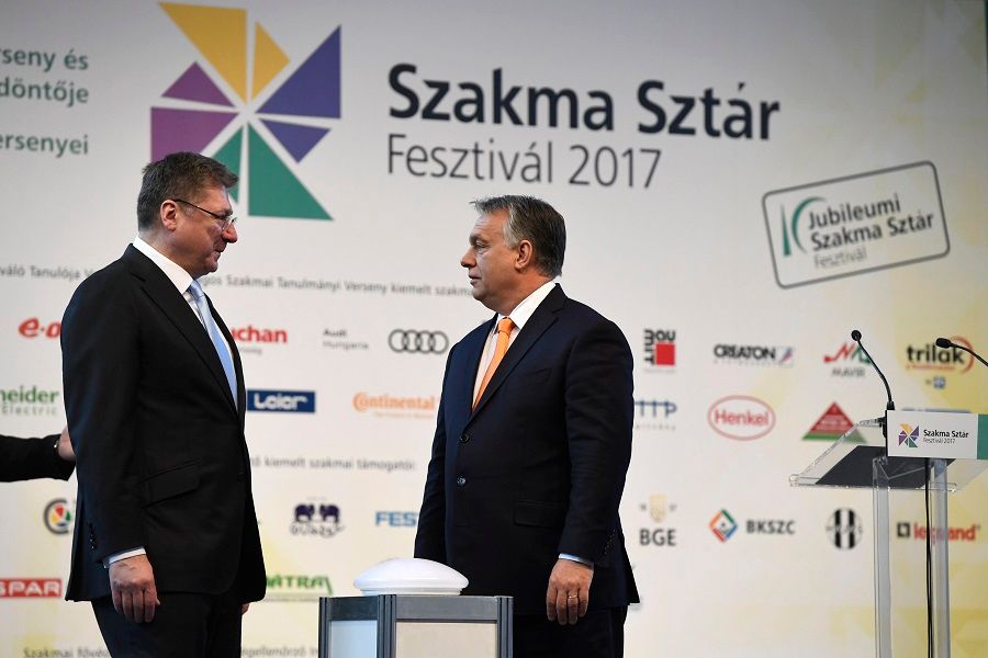 Parragh László; Orbán Viktor