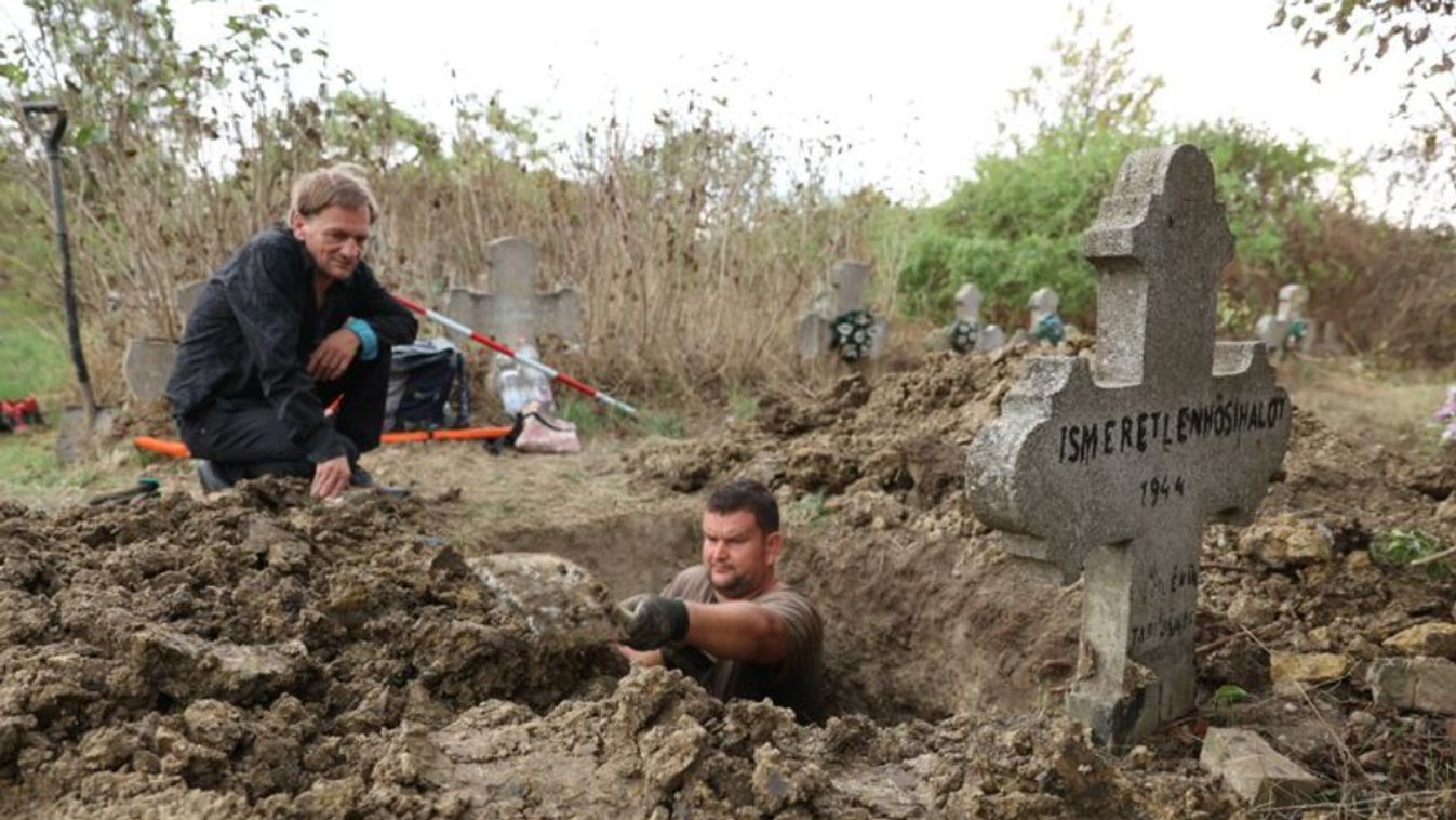 Világháborús hősök maradványait exhumálták Szegeden
