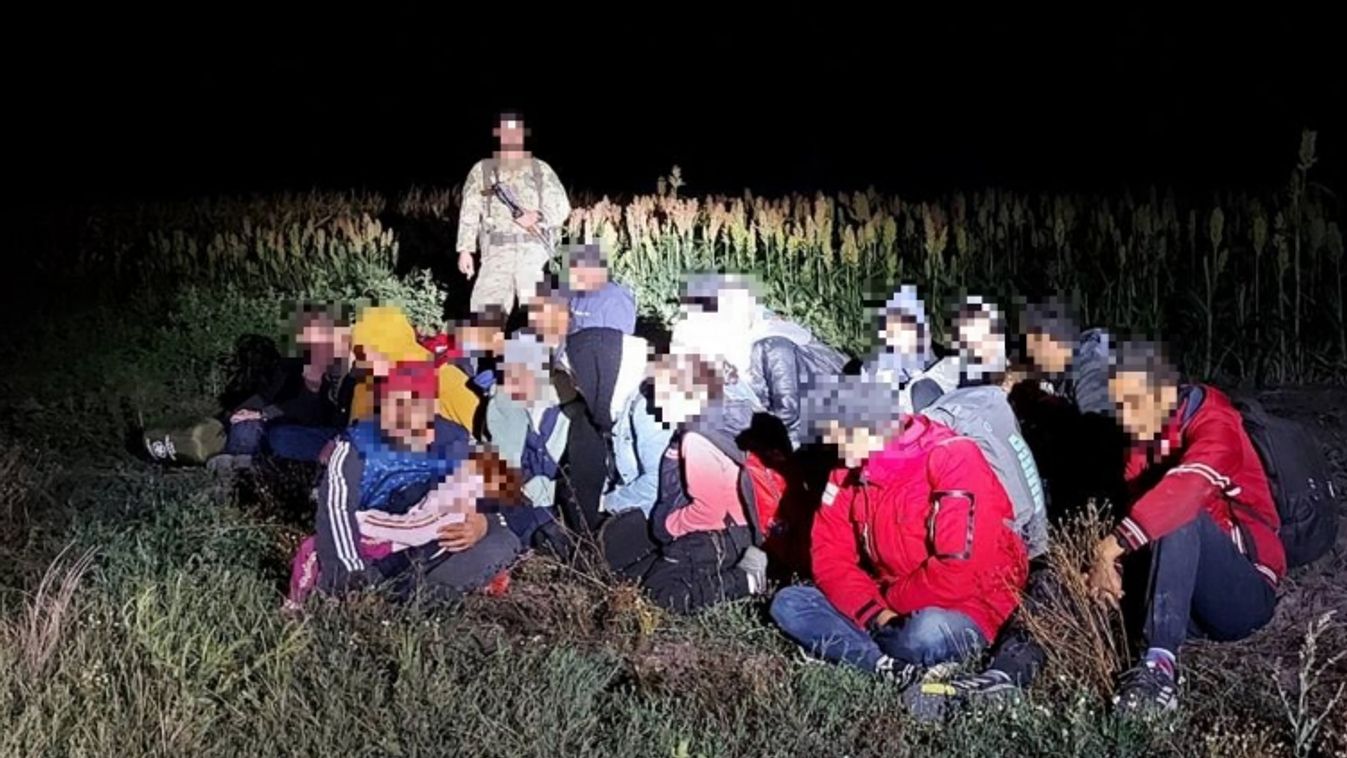 Több mint száz határsértőt tartóztattak fel Csongrád megyében az éjszaka