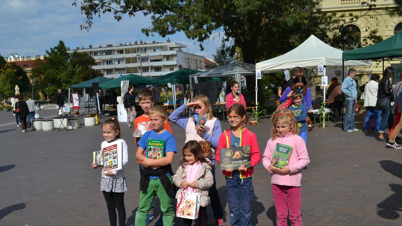 Sok gyermek ünnepelte az Állatok Világnapját Szegeden + FOTÓK