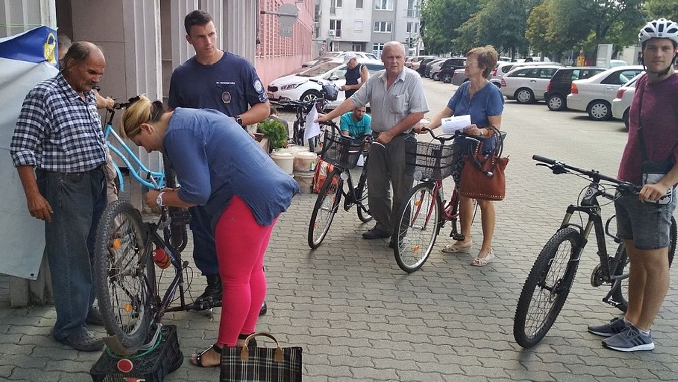 Sikeres volt a legutóbbi BikeSafe Szegeden
