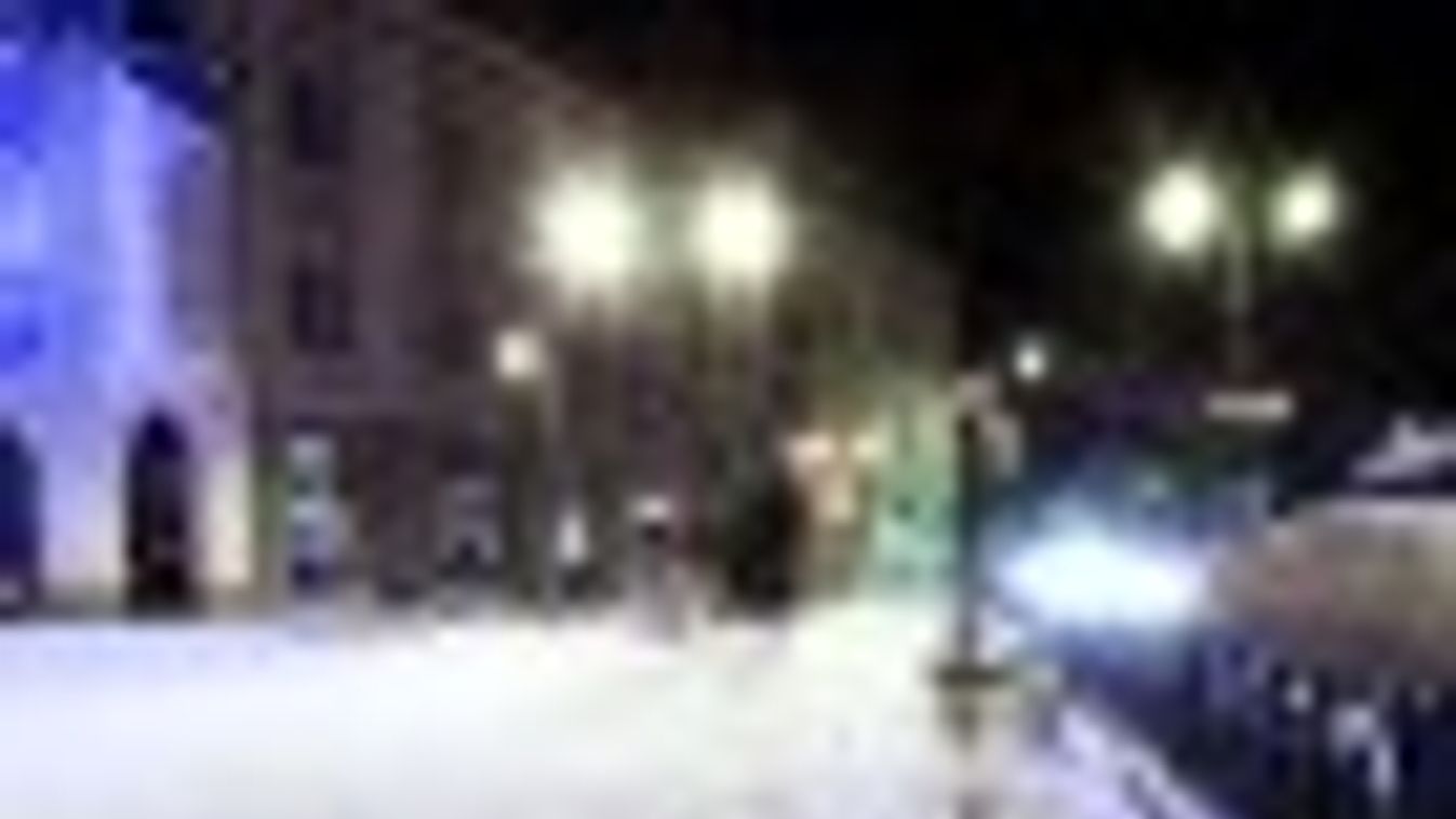 Megérkezett Szegedre az első igazi hó