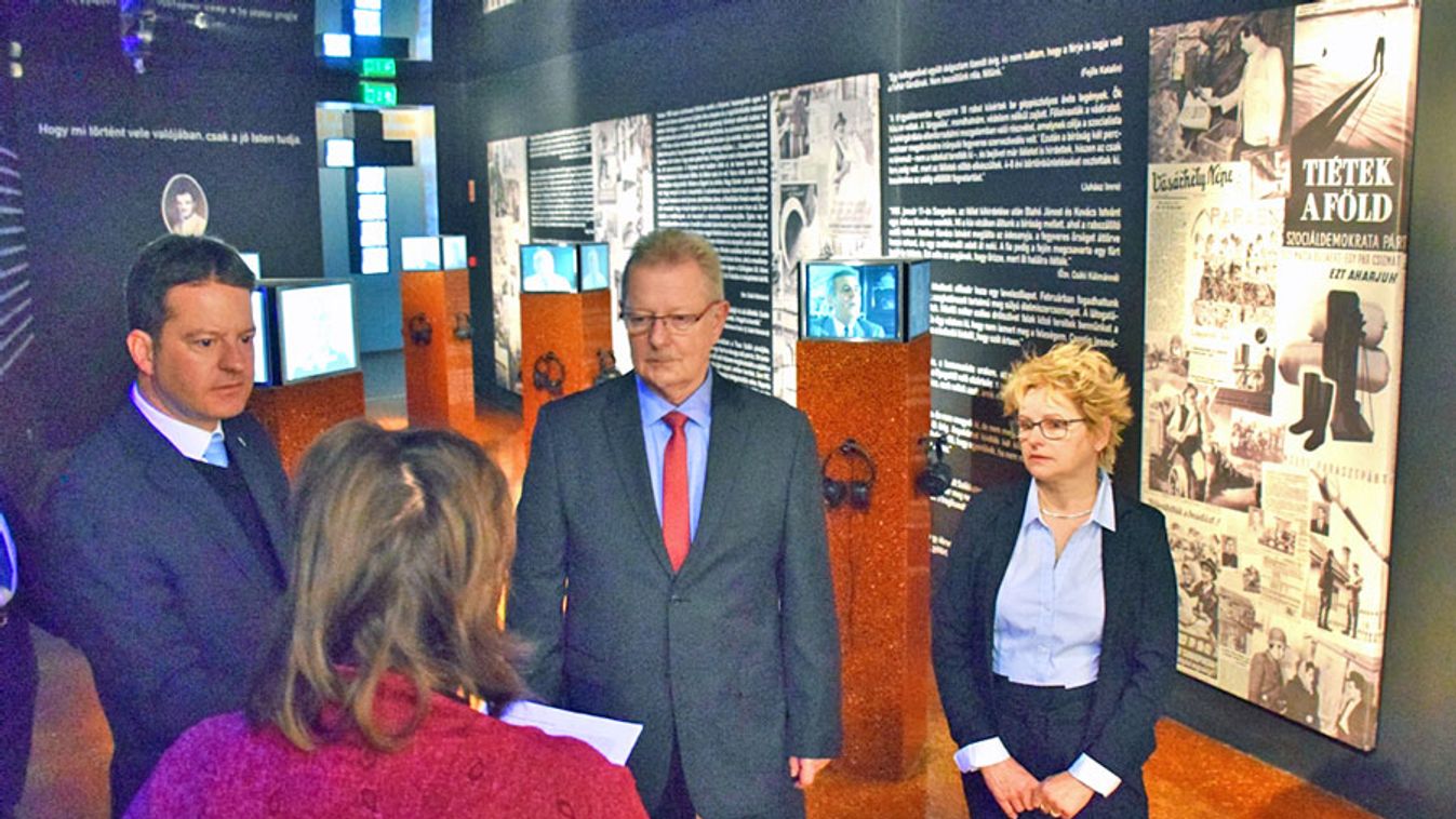 Német testvérvárosi delegáció látogatott a vásárhelyi Emlékpontba
