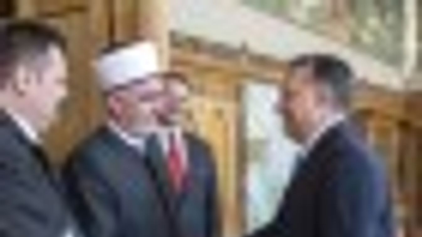 Orbán Viktor vendége Bosznia-Hercegovina főmuftija
