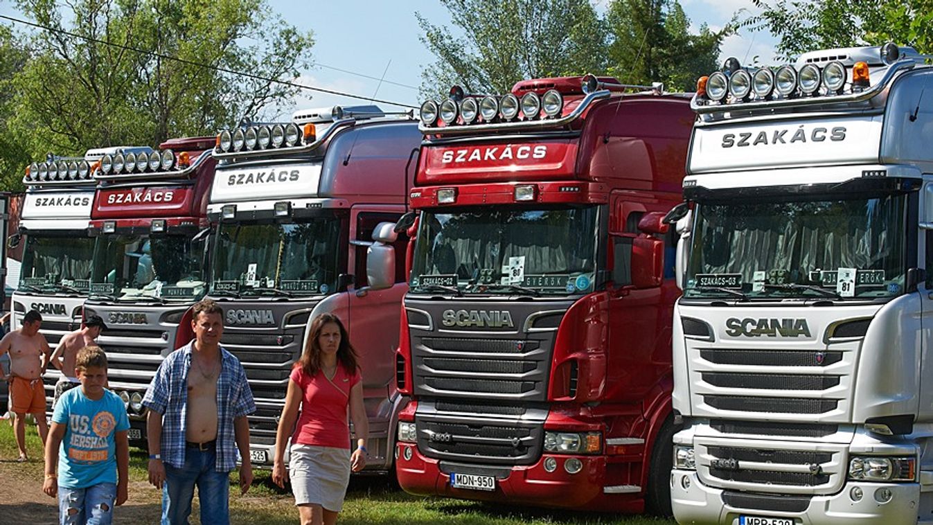 A legszebb és legerősebb kamionok gyűlnek össze Szegeden a hétvégén