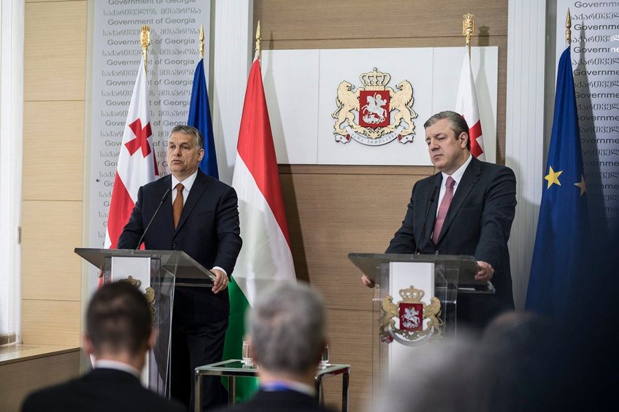 KVIRIKASVILI, Giorgi; Orbán Viktor
