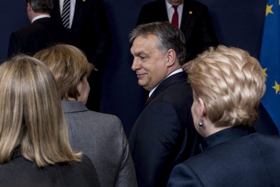 Orbán Viktor; MERKEL, Angela