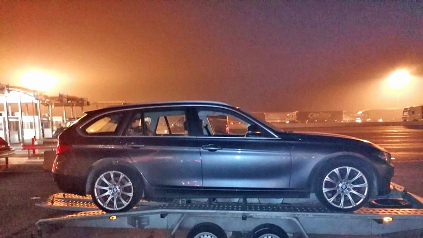Lopott BMW-t foglaltak le Csanádpalotánál