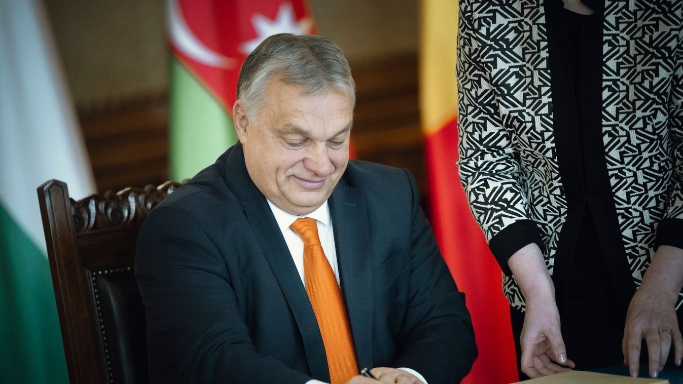 Orbán Viktor Bukarestben járt