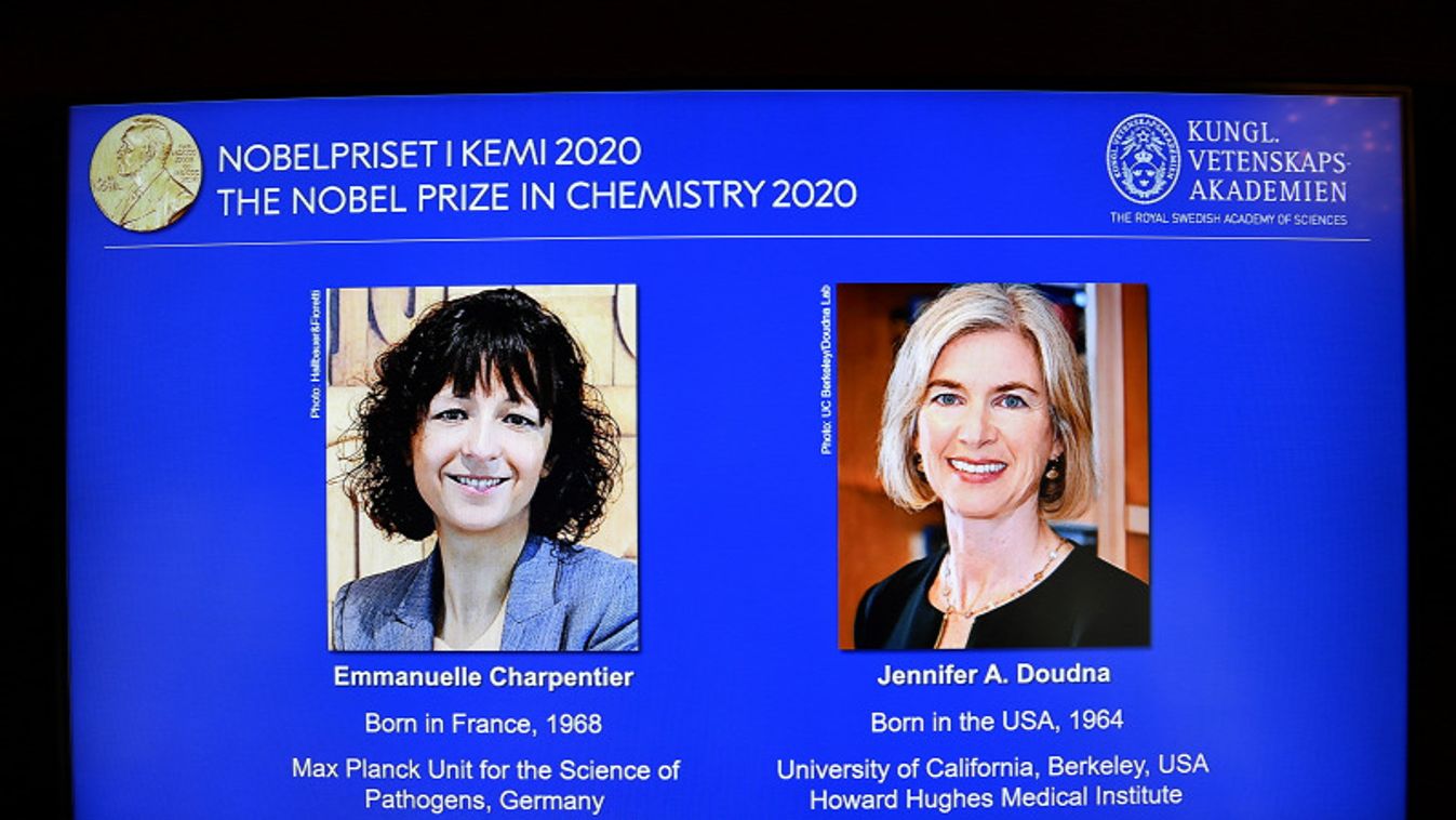 Génszerkesztésért kapja két női tudós az idei kémiai Nobel-díjat