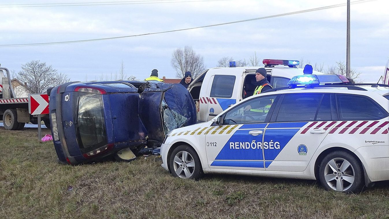 Halálos baleset történt Bordány és Szeged között