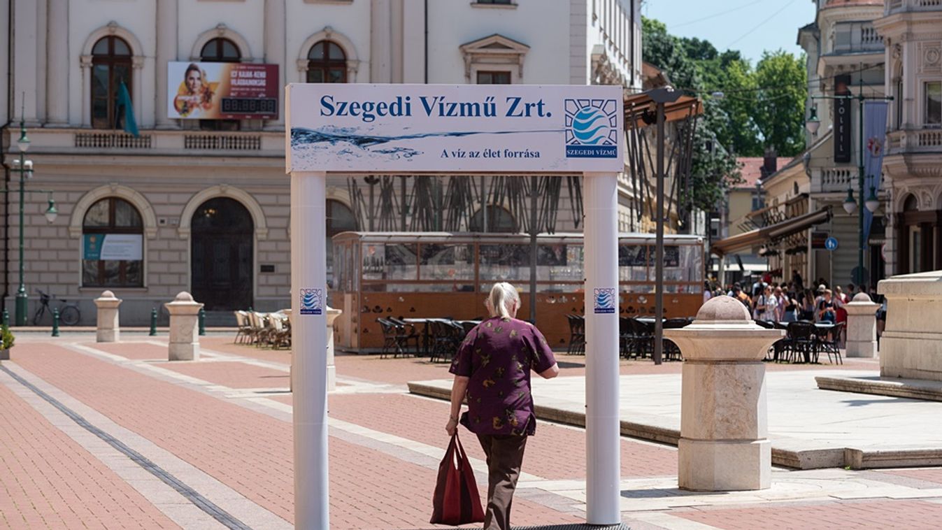 Párakapuk segítenek elviselni a hőséget Szegeden