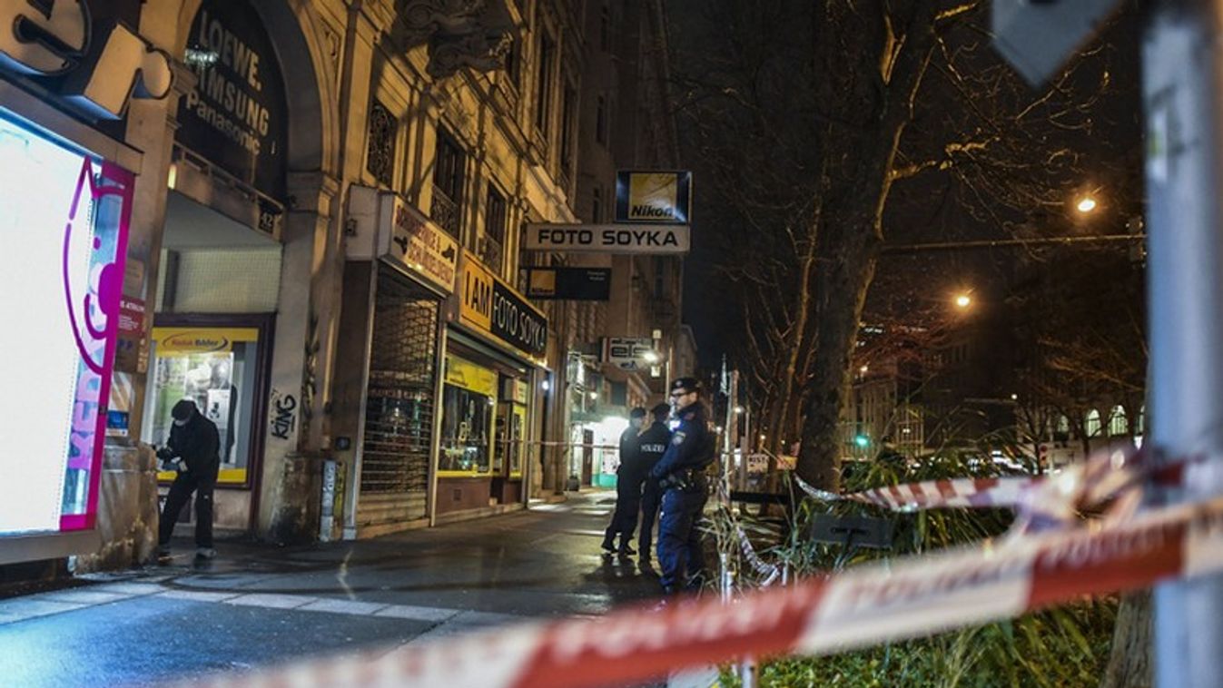 Rendőrre támadt egy afgán férfi Bécsben
