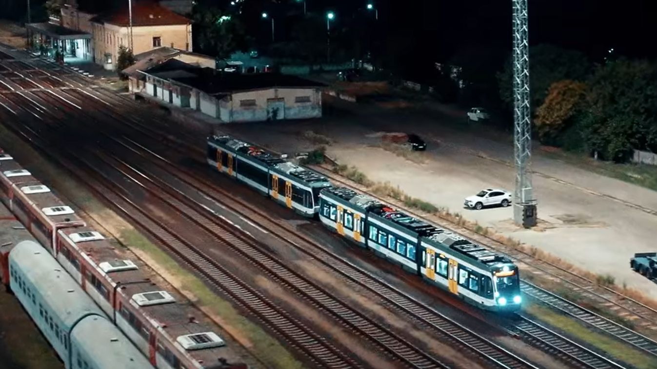 Megérkezett a negyedik tram-train – videó!