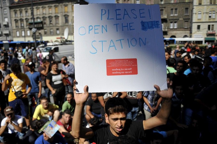 Illegális bevándorlás - Keleti pályaudvar