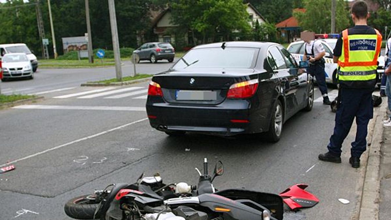 Meghalt a motoros, akit elgázoltak Szegeden