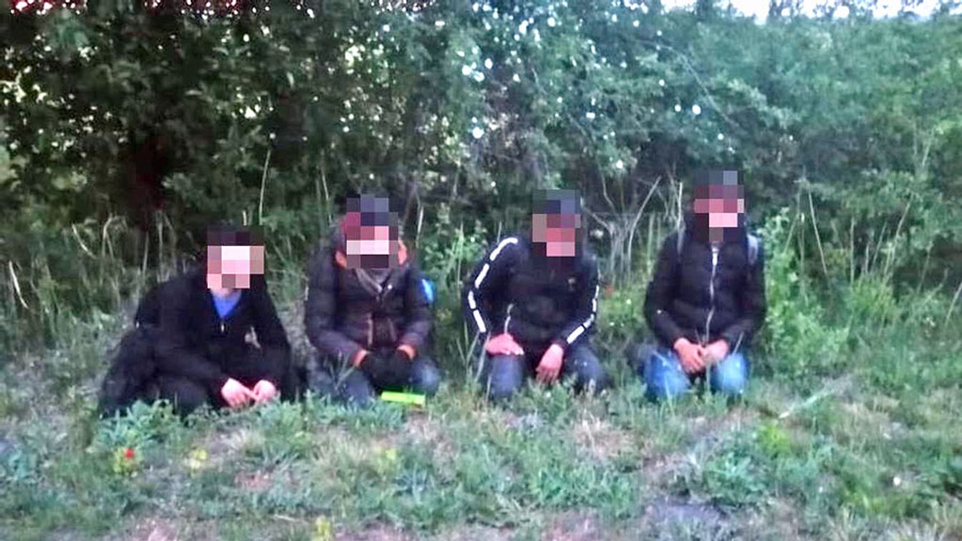 Öt migránst tartóztattak fel Szegeden