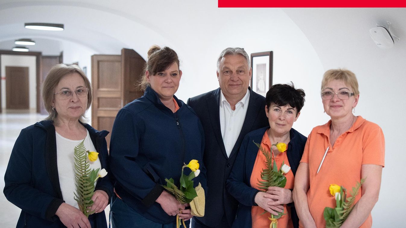 Közösségi oldalán köszöntötte a hölgyeket Orbán Viktor