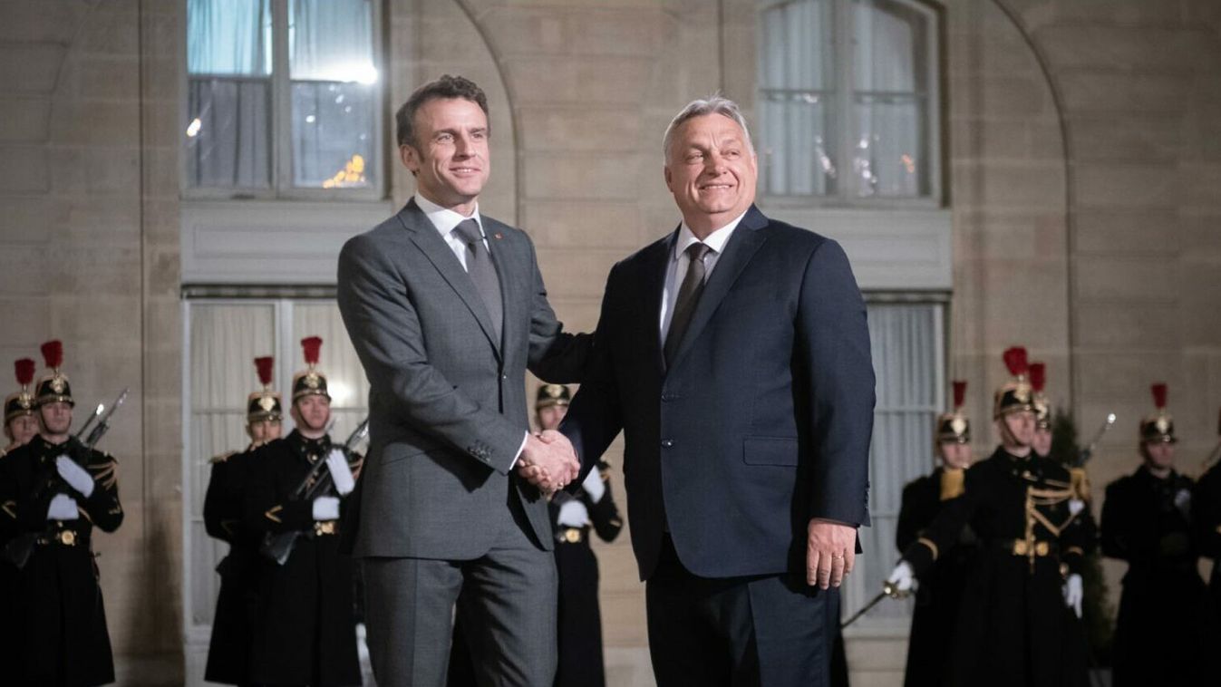 Elkezdődött a magyar-francia csúcstalálkozó Párizsban