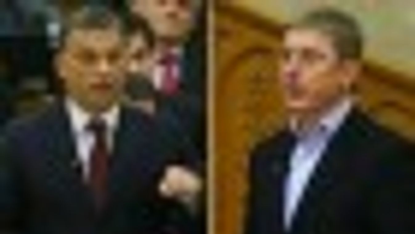 Orbán-Gyurcsány szópárbaj a Parlamentben