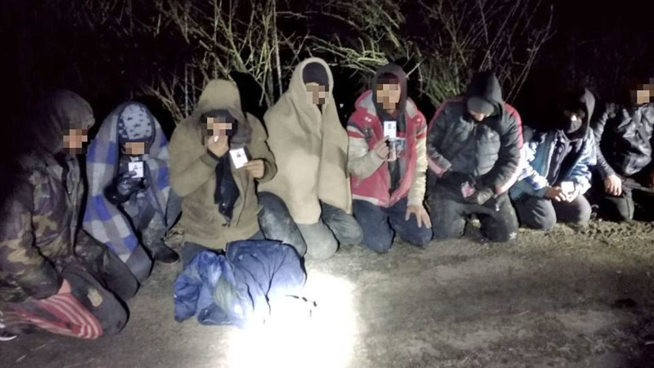 Száznál is több migránst fogtak Szeged környékén egy éjszaka alatt