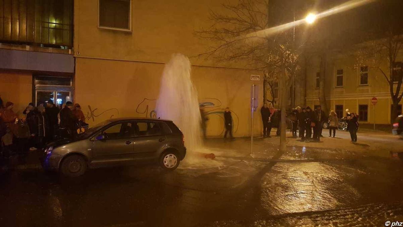 Egy négytagú család két éves vízfogyasztása folyt el Szegeden néhány perc alatt