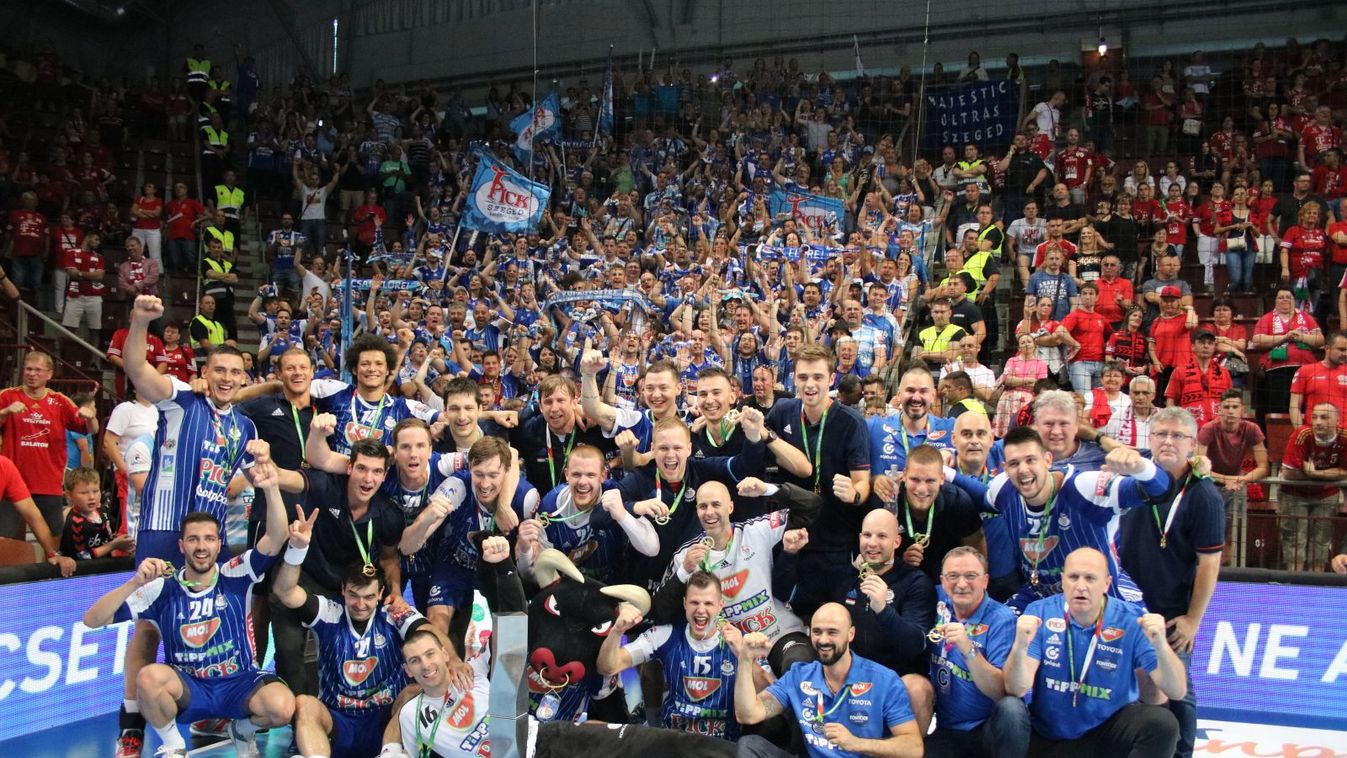 A mámor pillanatai: így ünnepelt a bajnok MOL-Pick Szeged