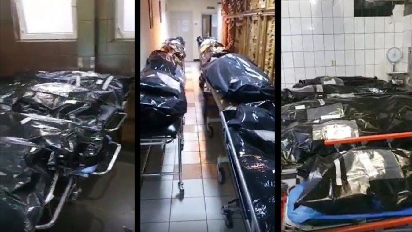 Döbbenetes felvételek: ellepték a halottak a kórházi folyosókat Romániában