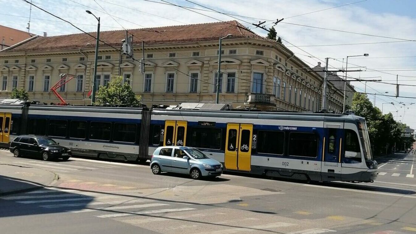 Nappal is kipróbálták a tram-traint Szegeden!