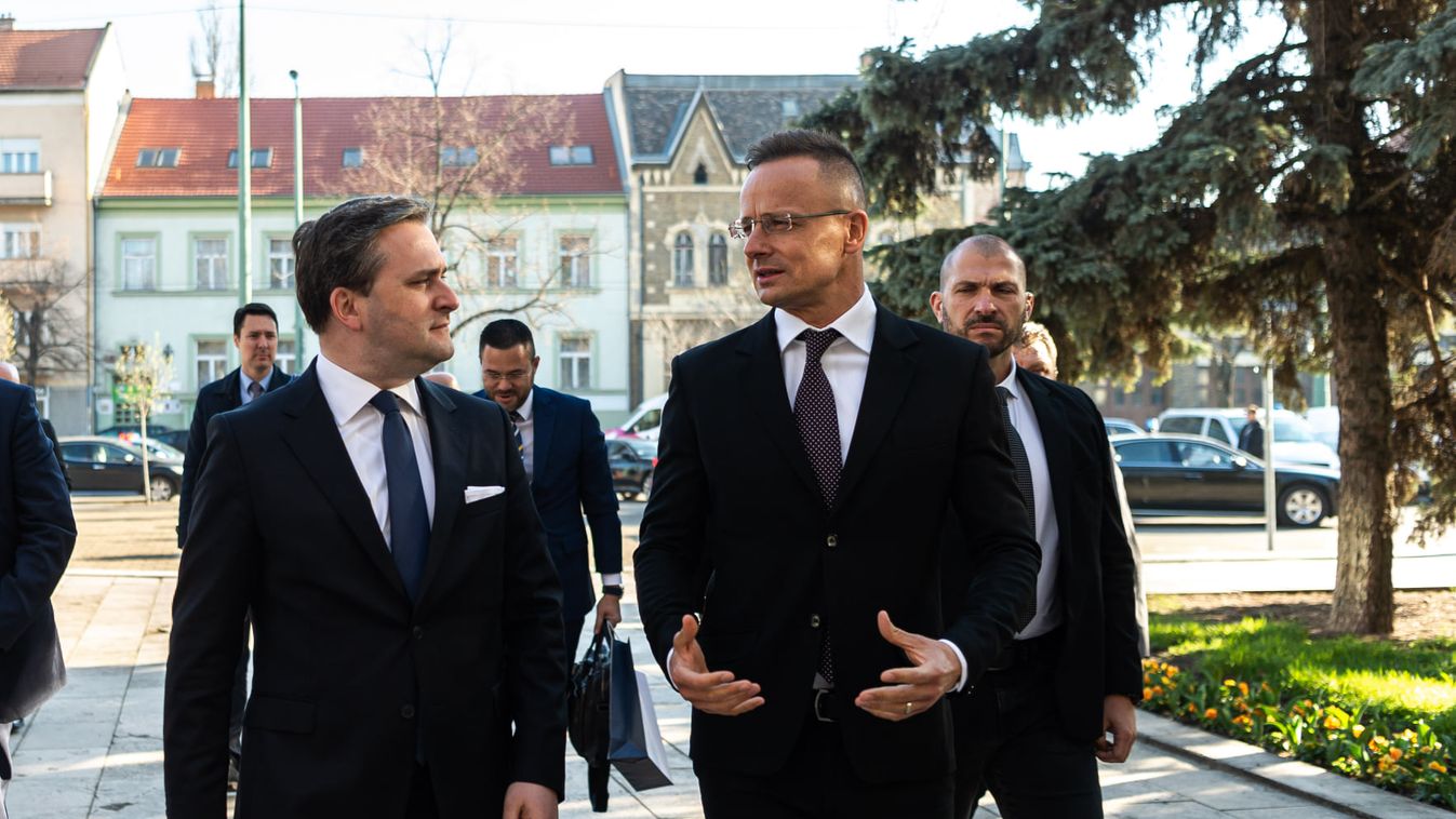 Szegeden találkozott a magyar és szerb külügyminiszter