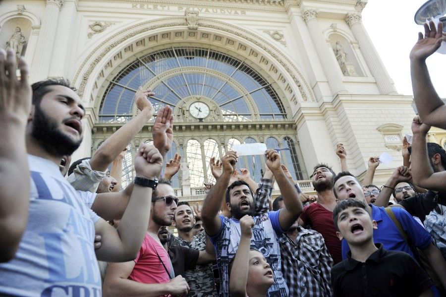 Illegális bevándorlás - Keleti pályaudvar