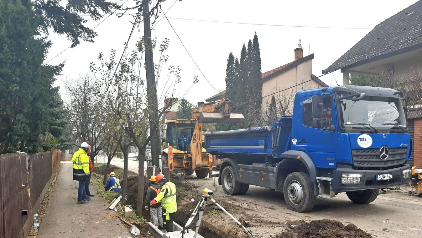 Zajlik a vízelvezető-rendszer bővítése Szegeden
