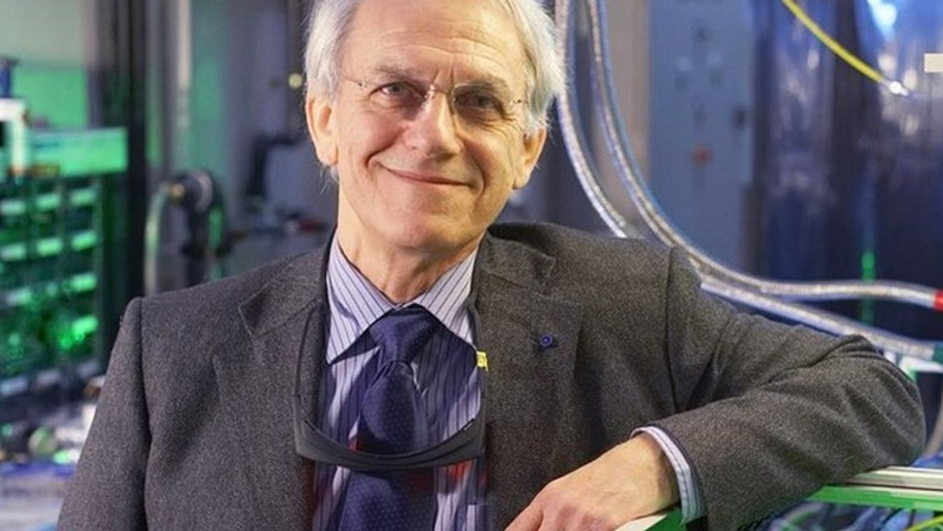 Gérard Mourou Nobel-díjas fizikus tart előadást az SZTE-n