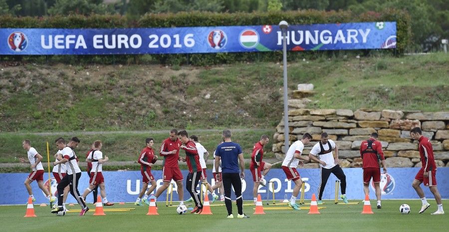 EURO-2016 - A magyar válogatott edzése
