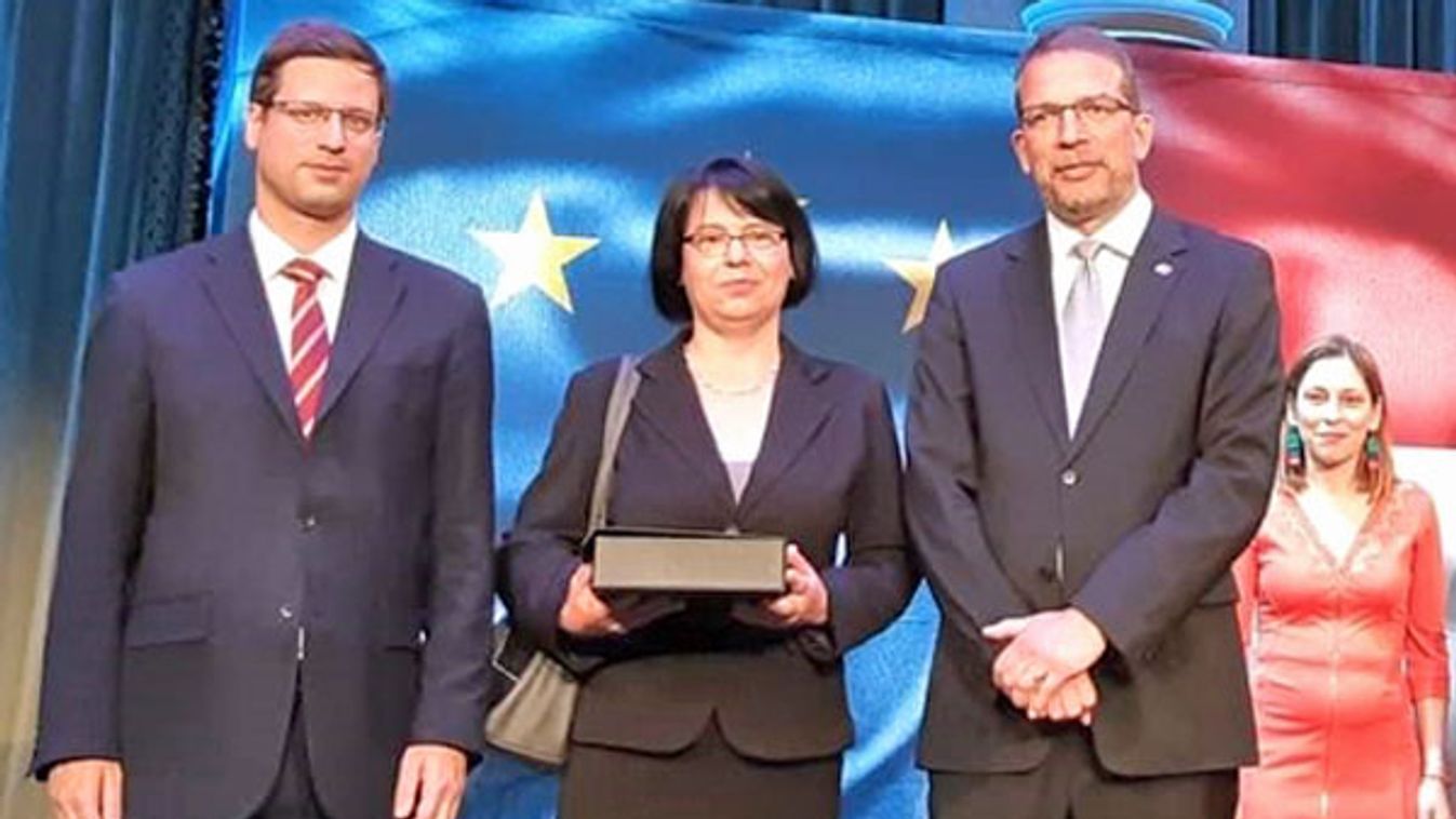 Magyarok Európáért díjat kapott Szekeres Ildikó, az SZTE munkatársa
