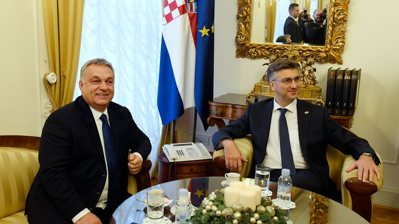 Személyesen üdvözölné a horvát miniszterelnök Orbán Viktort