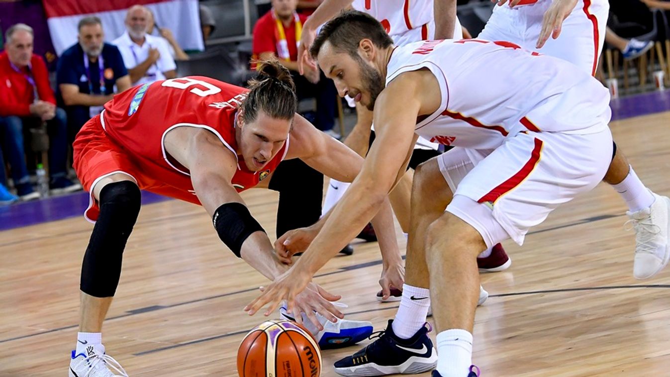 Kosárlabda: sima magyar vereség Montenegrótól az Eb-n