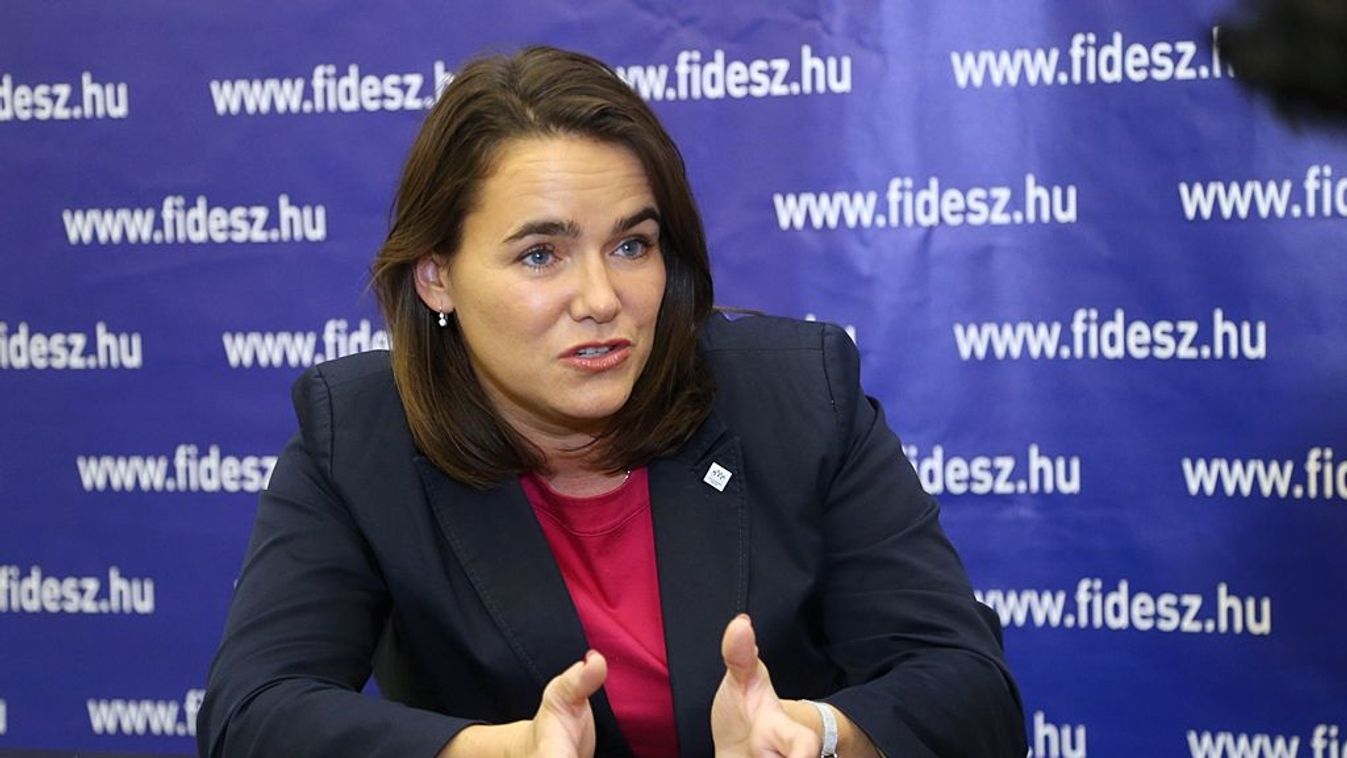 Novák Katalin: a Fideszt nagyra értékeli a Nemzetközi Demokrata Unió