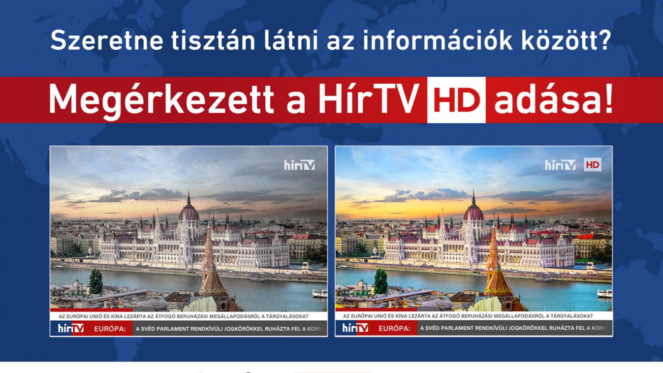 Már HD minőségben is fogható a Hír TV! – Szeretne tisztán látni?