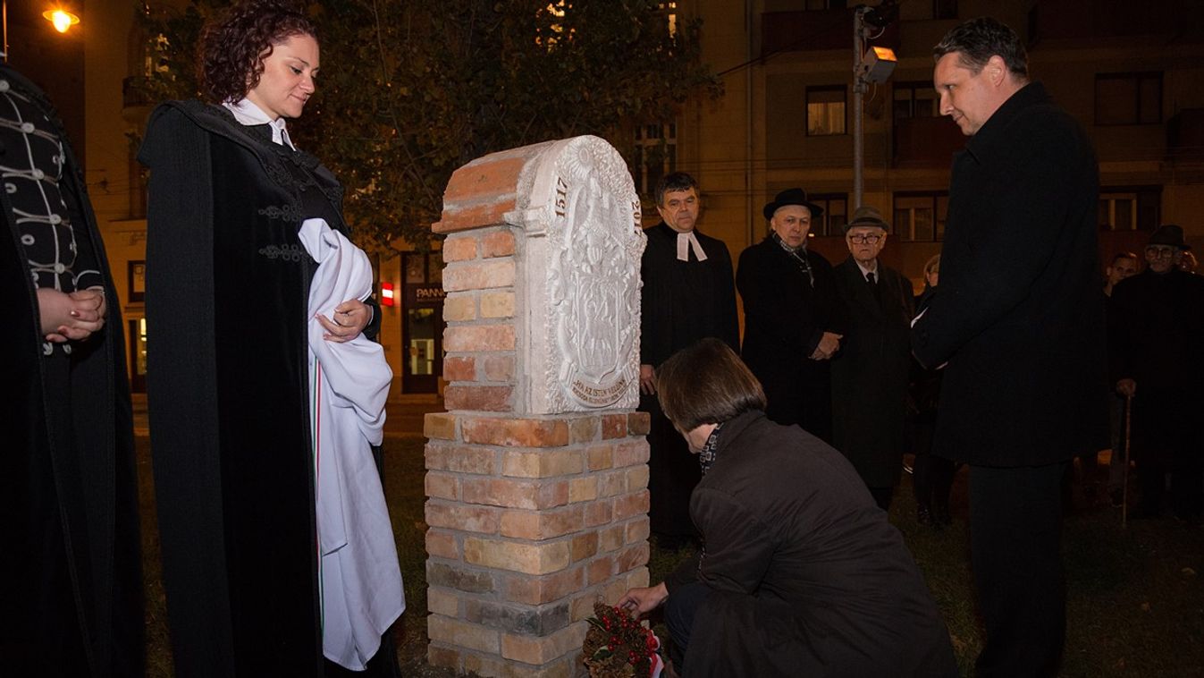 Emlékműavatással zárták a Protestáns Napokat Szegeden