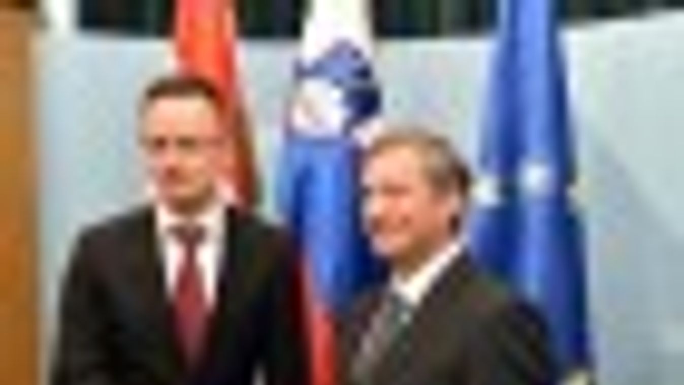 Szijjártó Péter: Magyarország komoly érdeke az együttműködés Szlovéniával