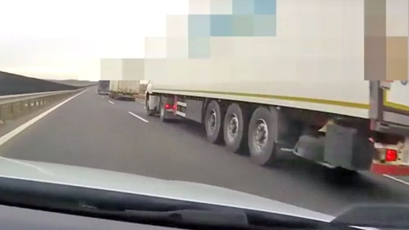 Vétkező kamionsofőrökre utaznak a zsaruk a megyében - videó!